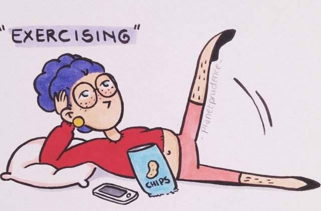 7 imagini amuzante care ilustreaza viata unei femei