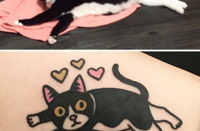 15 tatuaje cu animale care te vor cuceri la prima privire