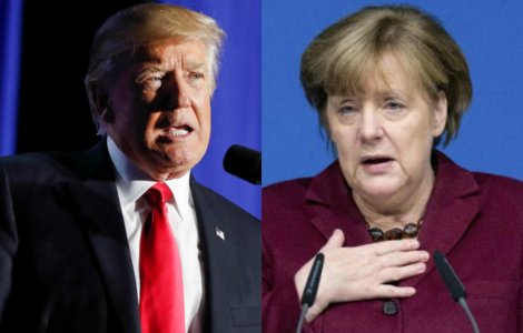 Trump ii va cere lui Merkel, in cursul intalnirii de marti, sfaturi