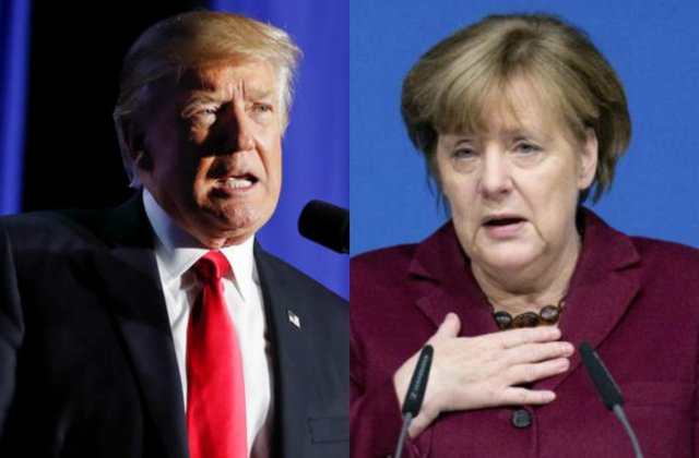 Trump ii va cere lui Merkel, in cursul intalnirii de marti, sfaturi privind relatia cu Putin
