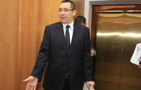 Ponta: M-am intalnit cu Dragnea, am discutat o ora
