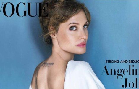  Foto  Angelina Jolie, sexy in "Vogue"