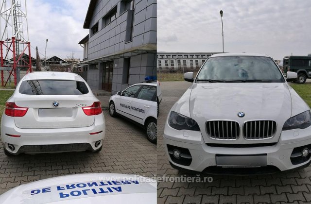 Satu Mare: Autoturism de 40.000 de euro furat din Italia, confiscat de la o femeie, in trafic