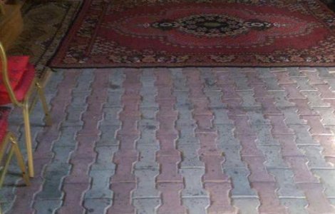 Biserica monument istoric din Bucuresti, pavata in interior cu dale pentru trotuare