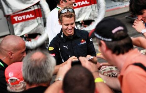 Sebastian Vettel, cel mai tanar campion mondial de Formula 1