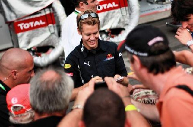 Sebastian Vettel, cel mai tanar campion mondial de Formula 1