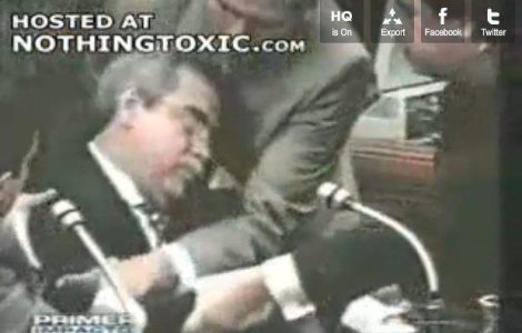  Video  Un senator a murit in timpul discursului