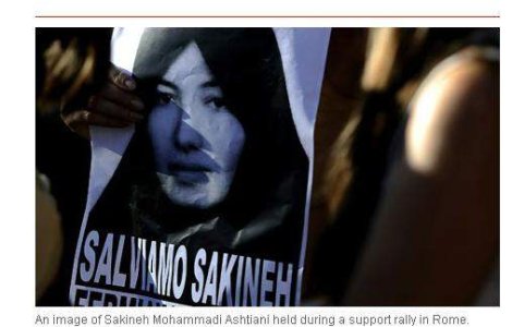 Iranianca condamnata la moarte prin lapidare: Sunt o "pacatoasa"