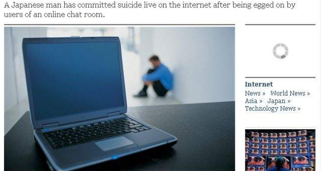 Sinuciderile live, preferatele japonezilor