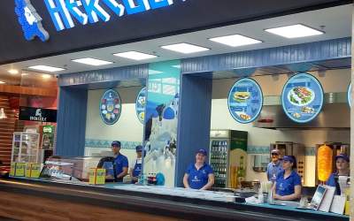 Lantul de restaurante Hercule...