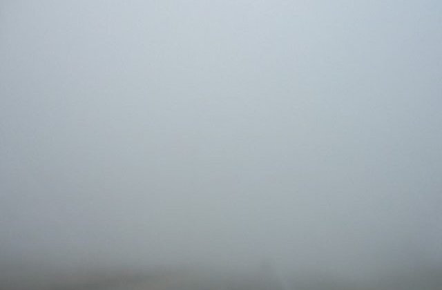 Patru judete sub cod galben de ceata, vizibilitate redusa pe DN1, in Alba