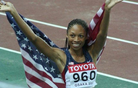 Allyson Felix, laureata a premiului Jesse Owens