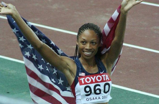 Allyson Felix, laureata a premiului Jesse Owens