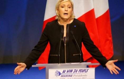 Marine Le Pen pledeaza, la Moscova, pentru o cooperare cu Rusia