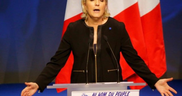 Marine Le Pen pledeaza, la Moscova, pentru o cooperare cu Rusia