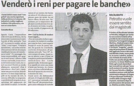 Falimentat de mafie, isi vinde organele pe eBay