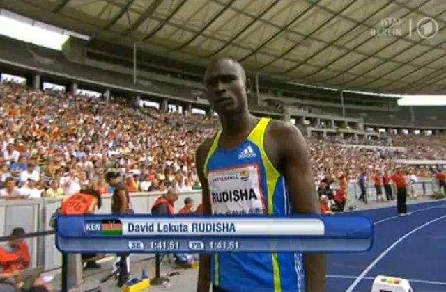 Rudisha, favorit la titlul de "atlet anului 2010"