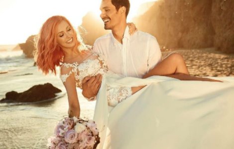 Ce rochie a ales Andreea Balan pentru nunta din Malibu