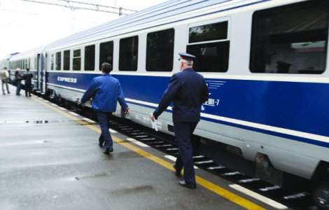 Barbat accidentat mortal de tren, in Bistrita