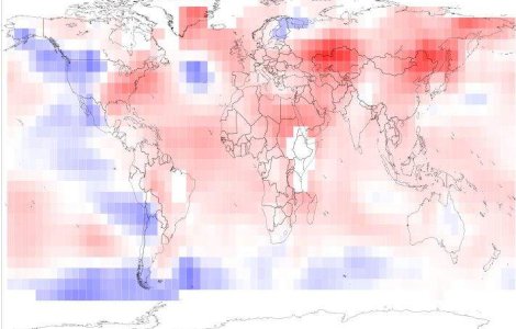 Anul 2010, record de caldura planetara