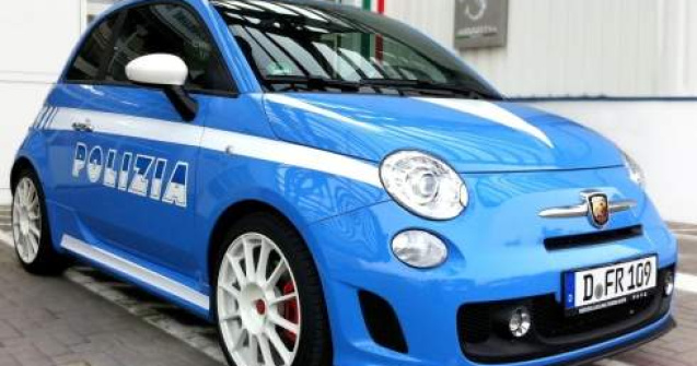 Abarth 500 Polizia - Poate cea mai mica masina de politie?