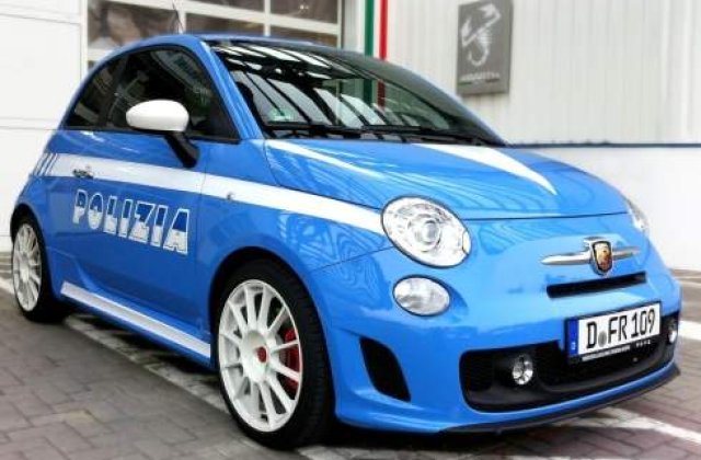 Abarth 500 Polizia - Poate cea mai mica masina de politie?
