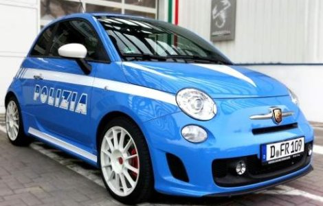 Abarth 500 Polizia - Poate cea mai mica masina de politie?