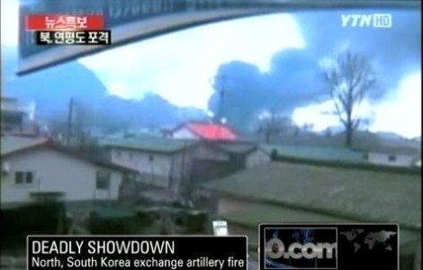  Video  Conflictul continua: Seulul trimite armament pe insula Yeonpyeong