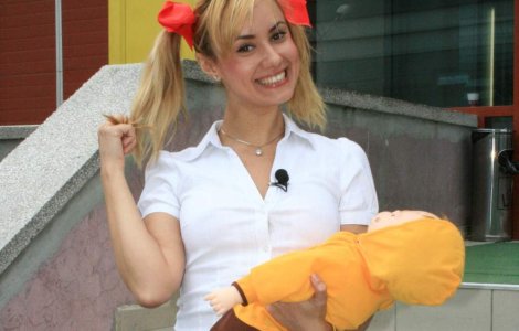 Bebelusa Oana a devenit mamica