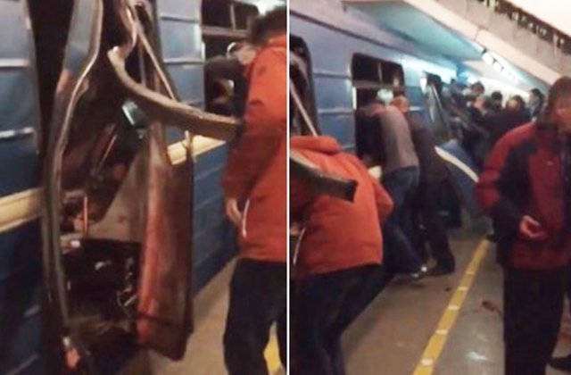 UPDATE / Cel putin 10 morti intr-o explozie la metroul din Sankt Petersburg. Putin nu exclude un atac de tip terorist