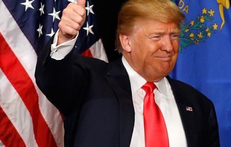 Trump isi doneaza salariul pe primul trimestru