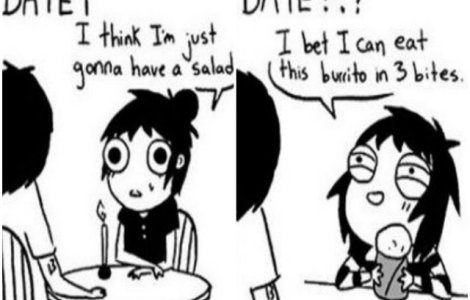  Top  10 ilustratii nostime pe care orice tanar adult le va intelege perfect