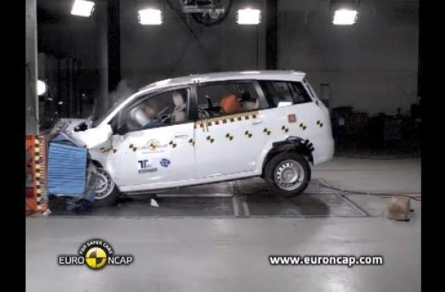 EuroNCAP a testat prima data o masina produsa in China. Rezultatele au fost deplorabile