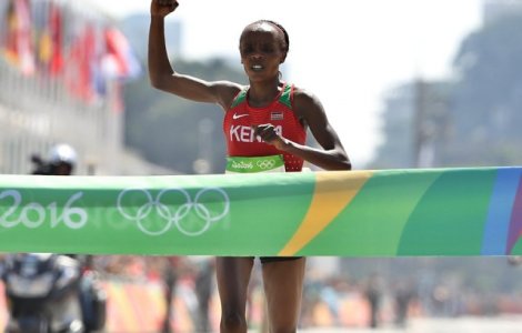 Jemima Sumgong, campioana olimpica la maraton, depistata pozitiv