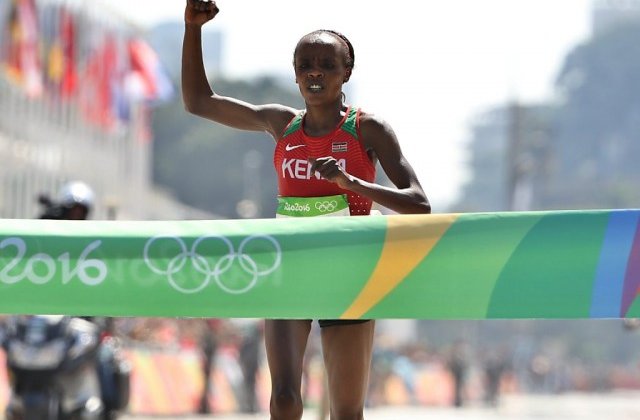 Jemima Sumgong, campioana olimpica la maraton, depistata pozitiv la un control antidoping