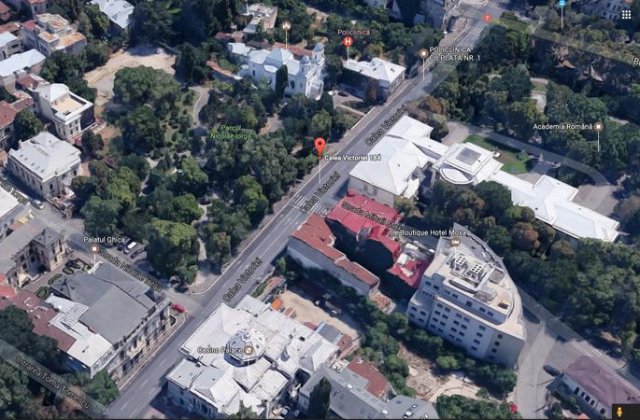 Ambasada Italiei a scos la licitatie Parcul Nicolae Iorga de pe Calea Victoriei