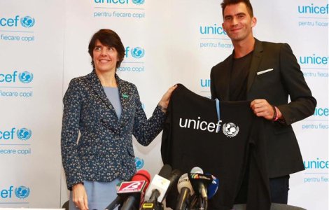 Horia Tecau este noul Ambasador National pentru UNICEF in Romania