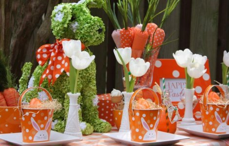 Top  10 moduri ideale de aranjare a mesei de Paste