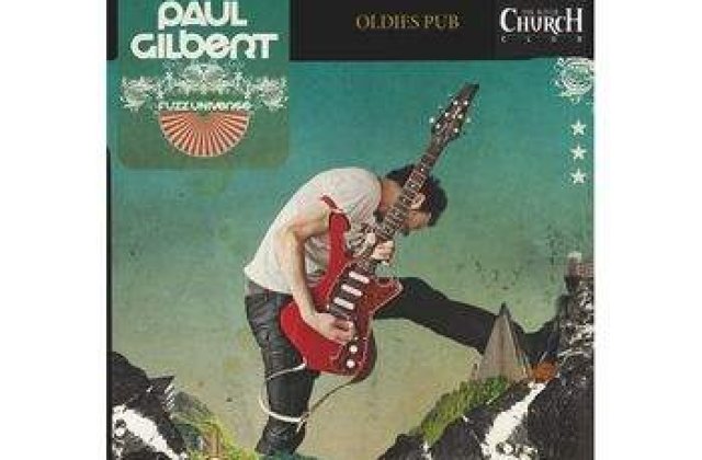 Chitaristul Paul Gilbert concerteaza in Romania