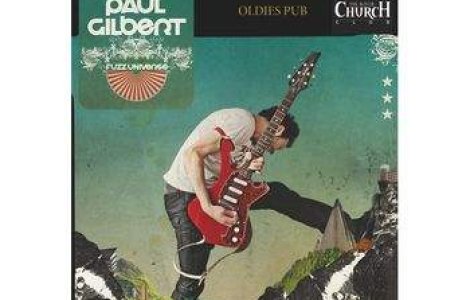 Chitaristul Paul Gilbert concerteaza in Romania