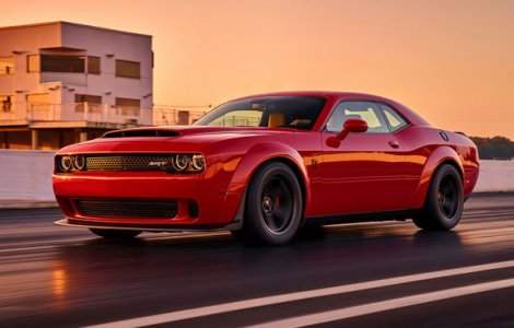 Pana unde poate merge nebunia americanilor? Dodge Challenger SRT Demon este cea mai rapida masina din lume