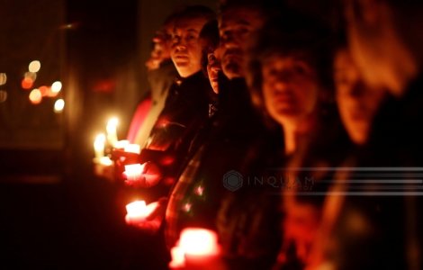 Mii de pelerini se afla la Ierusalim, la Mormantul lui Iisus Hristos