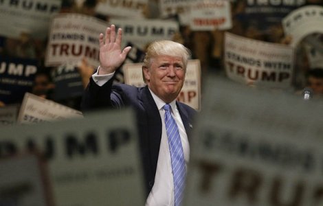 Donald Trump spune ca cineva a platit protestatarii