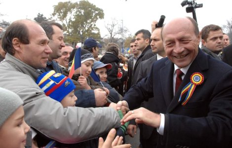 Traian Basescu, marele absent de la Ziua Romaniei