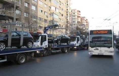 Demiteri la RATB din cauza blocarii tramvaielor 41