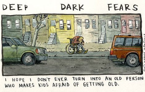  Top  Cele mai comune frici ale oamenilor, in 10 ilustratii care va vor pune pe ganduri