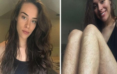 Nu s-a mai epilat de un an! Gestul extrem facut de o bloggerita