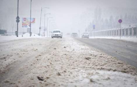 Copac cazut pe calea ferata in zona Baile Tusnad; trafic auto dificil