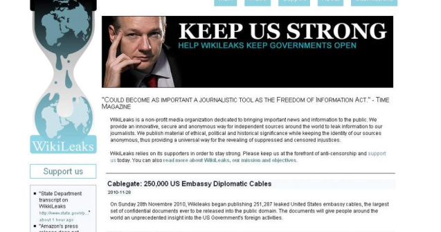 Site-ul WikiLeaks s-a mutat pe .ch