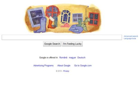 Google.ro si-a schimbat logoul de Mos Nicolae